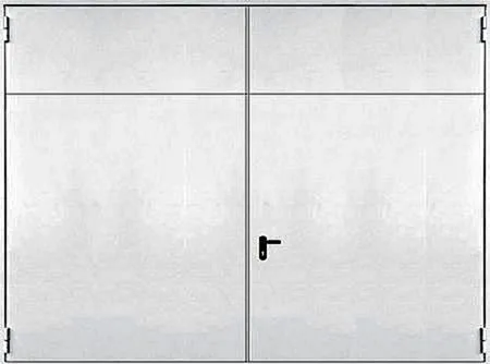 Противопожарные ворота - вид 1